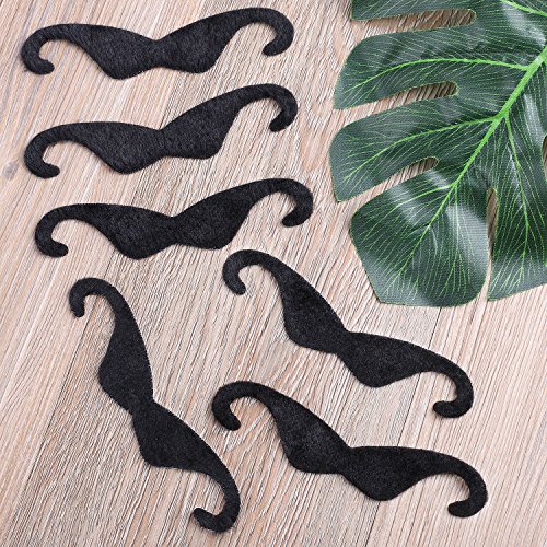 3 Whaline+Adhesive+Mustaches+Novelty+Mustache+Masquerade