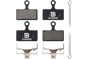Dymoece 2 Pairs Bike Disc Brake Pads Compatible with Shimano Deore XT XTR SLX (Resin,Semi-Metallic,Sintered Metal) SCP-SLX