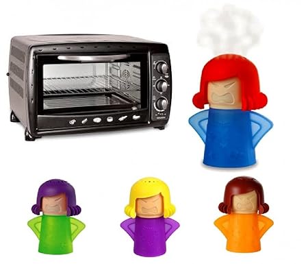 Bambola Per Pulizia Microonde Senza Detersivi Clean Mama In