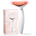 3 in 1 Neck and Face Massager Tool, Red Light Therapy for Face, Portable Facial Massager for Mother Day Gifts, Anniversary Gi