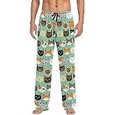 Cute Pajama Pants Mens Lounge Pants Super Soft Men Pajama Bottoms with Pockets Drawstring