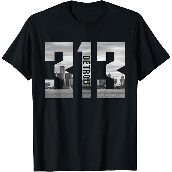 Amazon.com: Classic Retro Vintage Detroit Michigan Motor City T