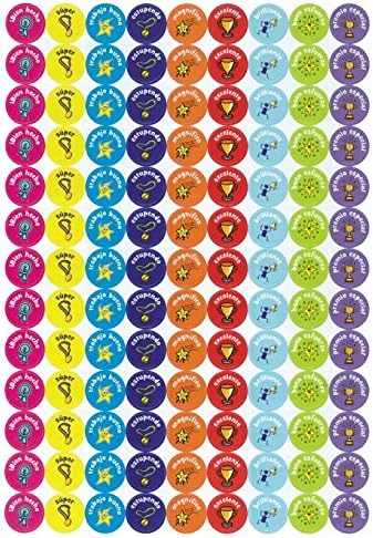 Mixed Praise Stickers for Teachers, Parents & Schools
