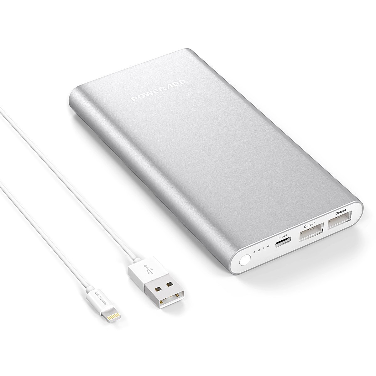 Apple Lightning Cargador Portátil Poweradd Pilot GS mAh Cargador Portátil Batería Externa