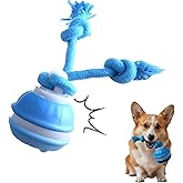 TRWLCFF Zealburst Interactive Pet Toy, 360° Auto Rolling Moving Toy for Dogs and Cats, Alleviate Boredom (Blue)
