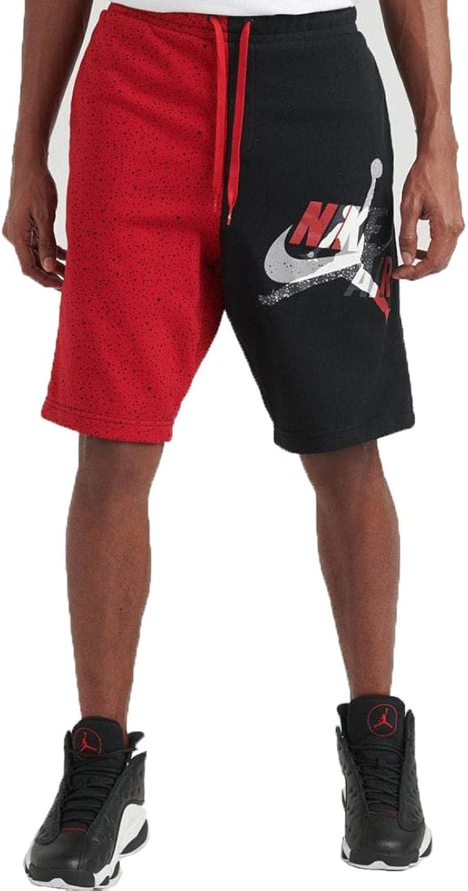 mens white fleece shorts