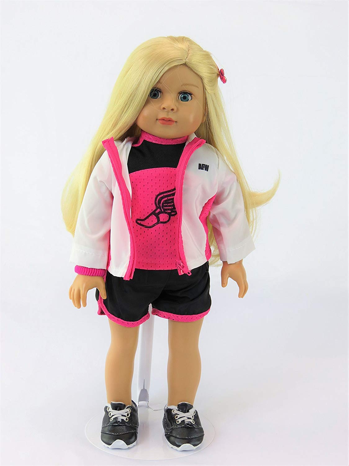 american girl track outfit