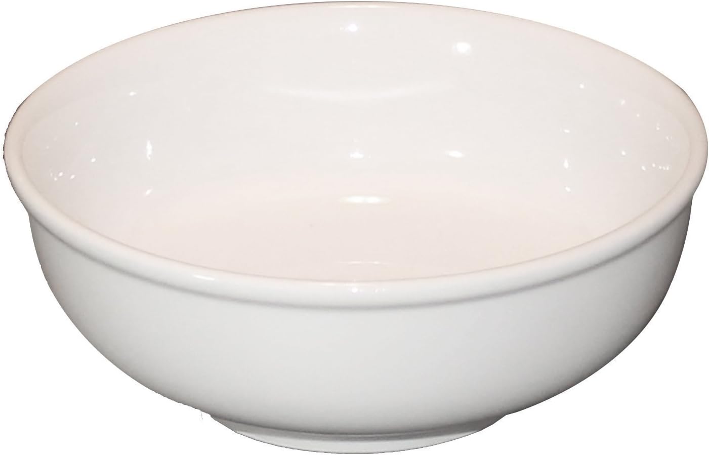 Ceramic Soup Cereal Pho Bowl, White Ivory (8.25 Inch, 54