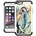 UrSpeedtekLive iPhone 6 Case, 6s Case, iPhone 6s Cases [Shock Absorption] Dual Layer Heavy Duty Protective Silicone Plastic Caver Case for iPhone 6/6s - in Love Elephants