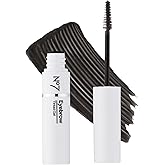 No7 Beautiful Eyebrows Gel - Black - Contains Pink Pepper Extract for Fuller, Darker Eyebrows - Flexible Brow Gel for Shaping & Filling Brows (3.7ml)