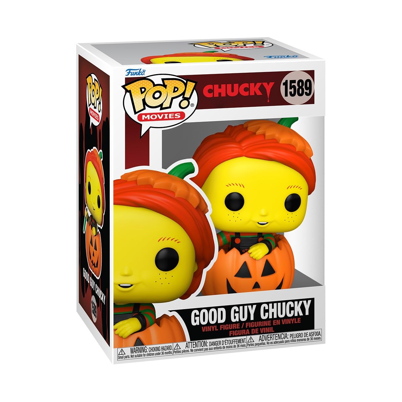 Funko Pop! Vinyl: Chucky VH – Good Guy​ - Collectable Vinyl Figure - Gift Idea - Official Merchandise - Toys for Kids & Adults - Movies Fans - Model Figure for Collectors and Display