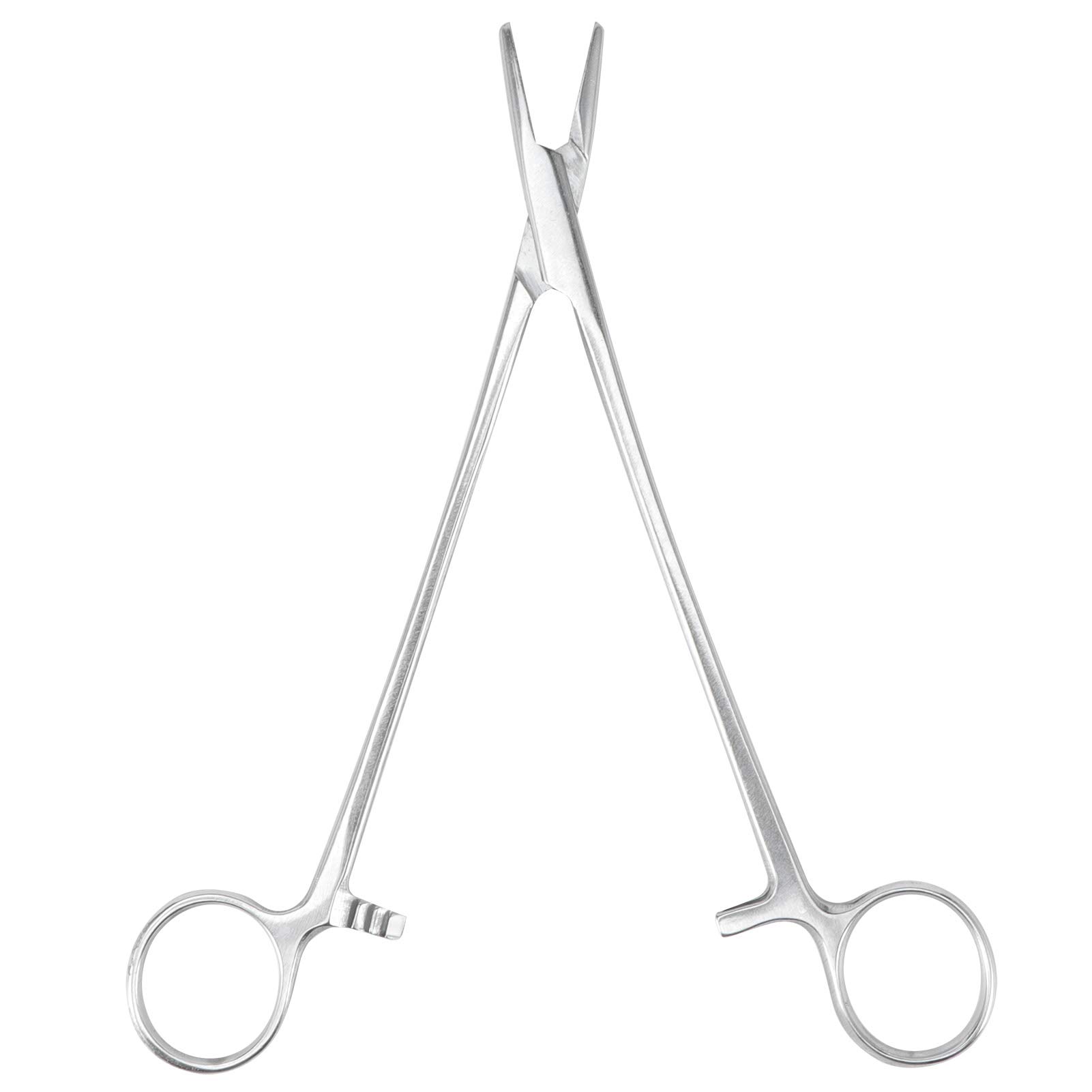 Mxtech Sturdy Surgical Pliers, Anti‑corrosion Needle Forceps, Anti‑rust 18cm Durable for Veterinary Use Pets