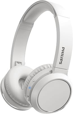 Audio Casque sans Fil Supra-Auxral H4205Wt/00, Équipés d’Une Touche Bass Boost (Bluetooth, 29 Heures d’Écoute, Fonction de Chargement Rapide, Isolation des Bruits),Blanc Mat