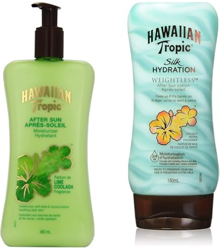 Hawaiian Tropic Lime Coolada After Sun Moisturizing Lotion with