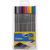 Pentonic 12 Gelschreiber Set – 12 Farben In Organizer-Etui (0,6mm, 0,7mm, 1,0mm)