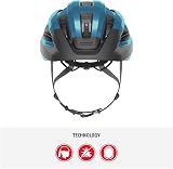 ABUS Macator Road Bike Helmet Unisex Adjustable Ventilated Visor view 2