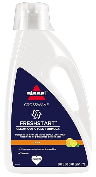 BISSELL FRESHSTART CROSSWAVE CLEANOUT FORMULA, 3557, 60OZ, PREVENT...