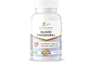 ZEN LIFE HERB Blood PressuREx - Heart Health Blood Pressure Support Supplement-Support Blood Pressure & Healthy Circularity Naturally Ginseng Plus Blend 100% Pure Plant-Based Supplement (60 Capsules)