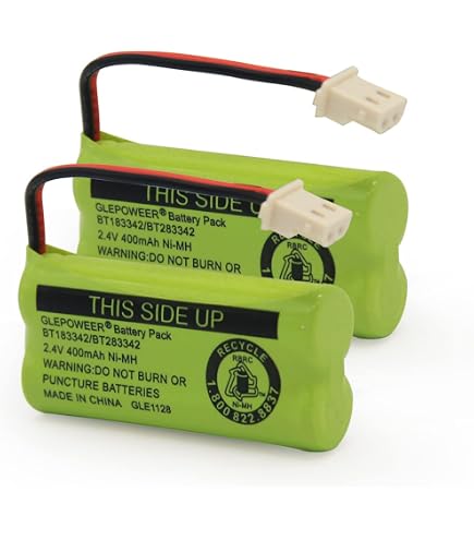 thumbnail image 2 of Kastar 2.4V NiMH Battery Pack For AT&T Cordless Phones - 1000mAh - Replaces EL2100, EL51100, EL51200, EL52100 & More 2 of 3