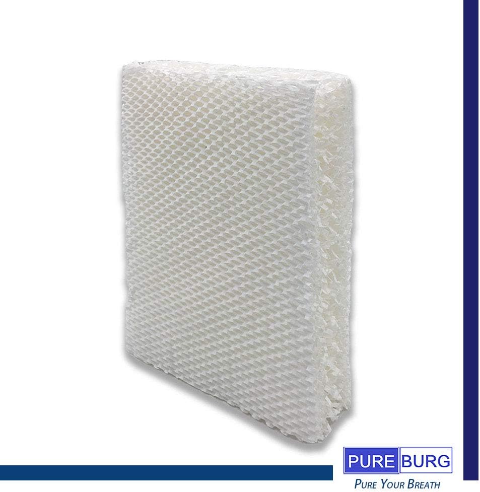 PUREBURG 4-Pack Replacement Humidifier Wick Filters Compatible with Vornado MD1-0002 Fits MD10002 MD10001 MD1-0001 EVAP1 EVAP3 Model 30/40 / 50 HU1-0021 Holmes HM250 HM405 HM406 HM725 humidifiers -