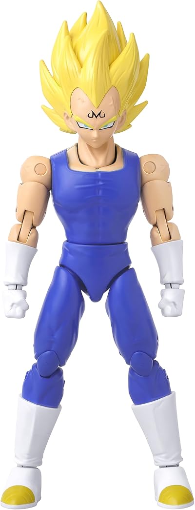 BANDAI Dragon Ball Dragon Stars Majin Vegeta 17cm Articulated Figure Toy