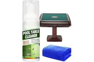 Billiard Table Cleaning Spray | 100ml Billiard Felt Cleaner Agent with Towel | Table Washing Spray - for Garden Home Tourname