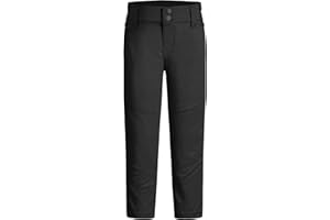 QBK 2T 3T 4T 5T to 17 Years Toddler Boys Baseball Pants Girls Softball Pants Kids Tee Ball Pants