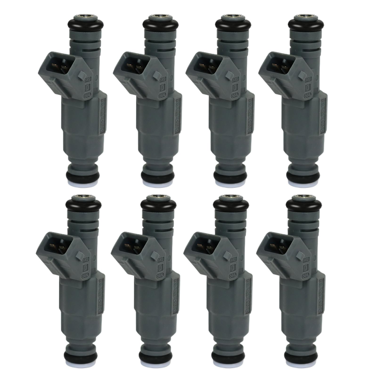 Photo 1 of 1997-1998/2001-2004 Fuel Injector Compatible for 98/01-02 Chevrolet Camaro, Pontiac Firebird, 2004 Pontiac GTO, 97-98/01-04 Chevrolet Corvette, 04-05 Cadillac CTS, V8 5.7L, Replace 0280155931 (8pcs)