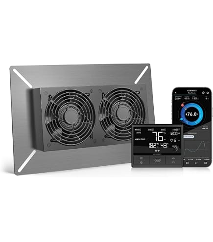 AC Infinity AIRLIFT T12 Abluftventilator 300mm - WLan Steuerung Für Gewächshaus & Werkstatt