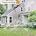 Pawliss Halloween Decorations, 11.8 feet Giant Spider Web with Super Stretch Cobweb Set, Halloween Outdoor Yard Decor, Round Dia, White