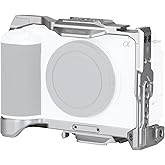 FALCAM ZV-E1 Full Camera Cage for Sony ZV-E1,Silver,Compaitable with F22,F38 and F50 Quick Release System-C00B3501W