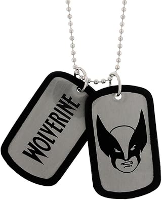 wolverine tag necklace