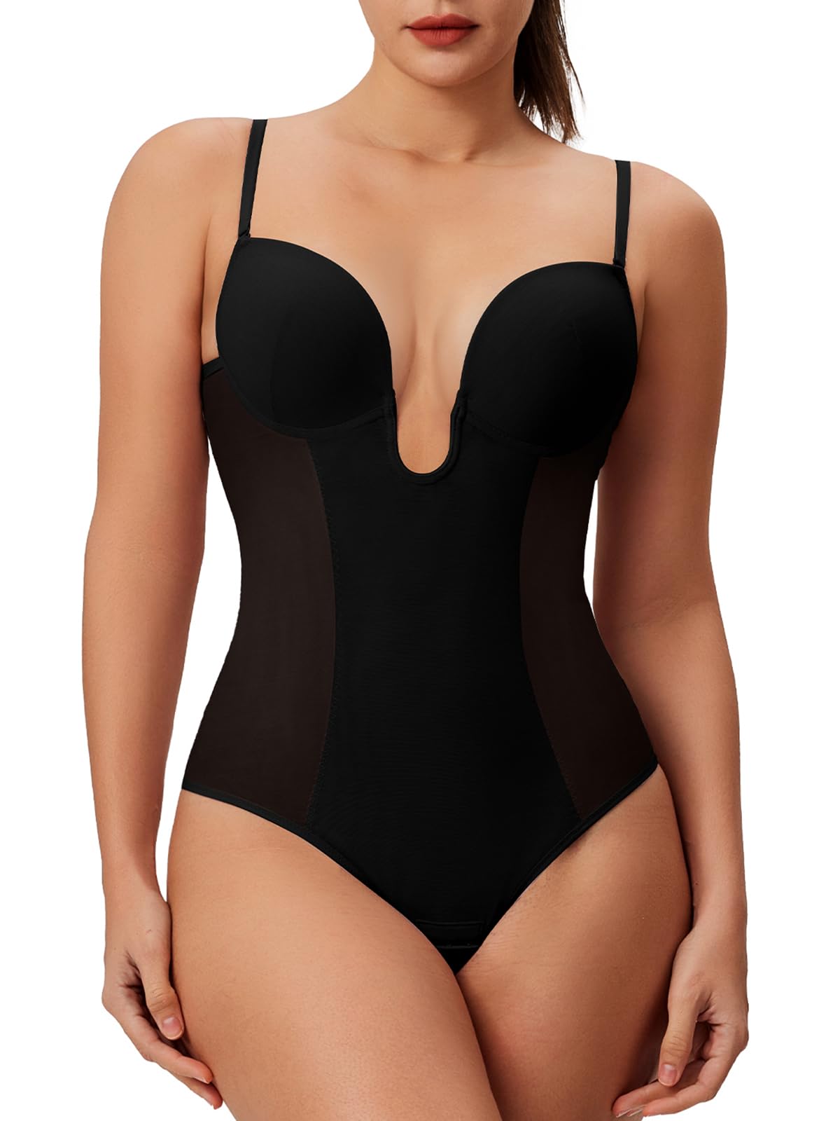 Slimers Shapewear-Body Für Damen – Rückenfrei, Mit Integriertem BH & Bauchkontrolle