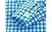 Yilaku Toddler Boys Outfits Suit Infant Clothing Newborn Baby Boy Clothes Sets Gentleman Plaid Top+Bow Tie+Suspender Pants(9-12 Months, Blue)