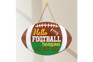 SFDHVCF Cool Football Wall Decor Football Game Party Decorations Man Cave Room Bedroom Home Decor Room Accessories Thanksgiving Christmas Birthday Gifts for Men Friends Coworker
