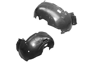 Parts N Go 2001-2006 Silverado Sierra 2500HD 3500 Front Driver & Passenger Side Fender Liner Set - 15268589 GM1249165