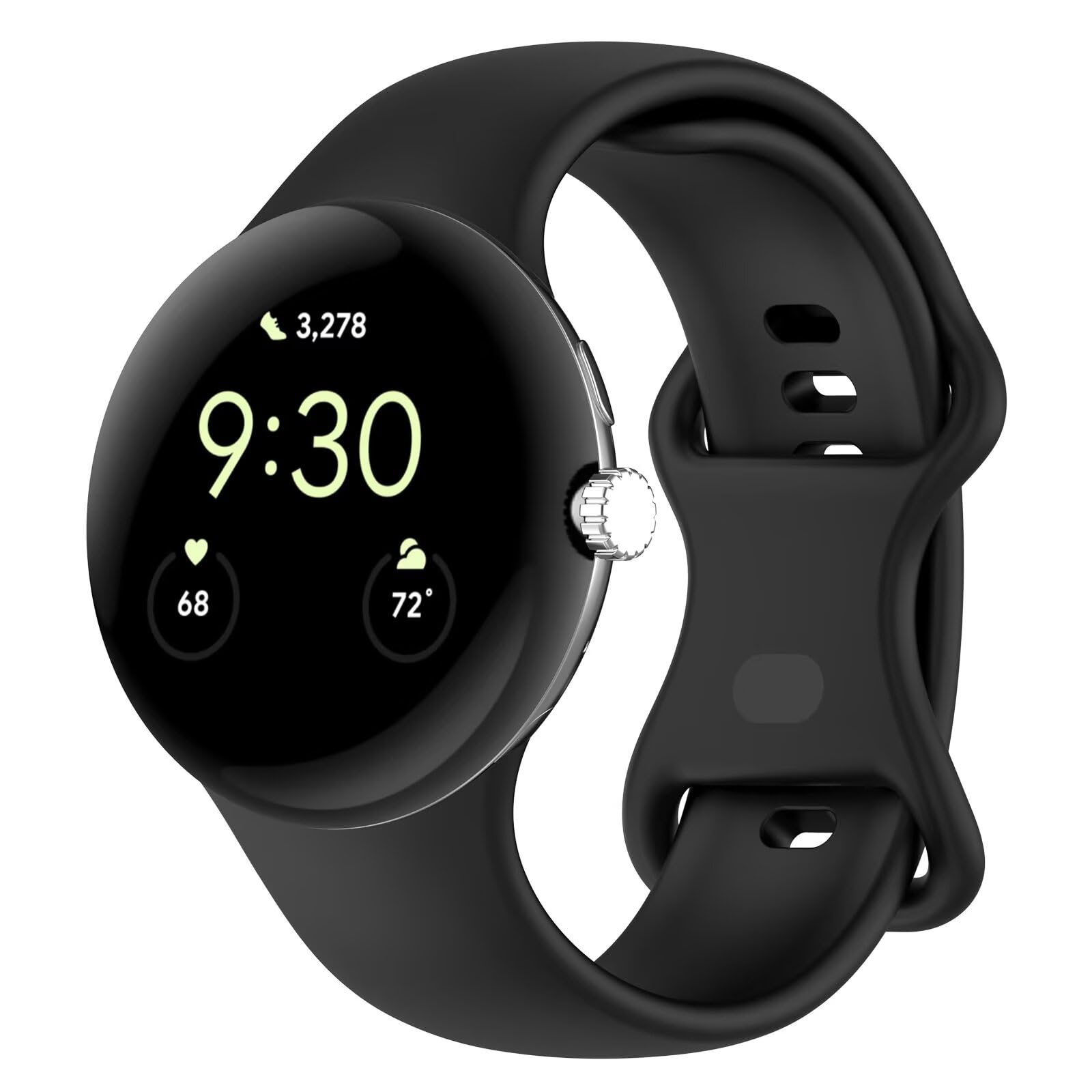 TingYR Strap Compatible with Google Pixel Watch 3 45mm, Convenient, Slim, Watch Replacement Straps Compatible with Google Pixel Watch 3 45mm.
