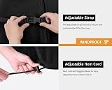 Dokon Waterproof Heavy Duty Egg Chair Cover 190x115cm Black view 5