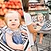 Nursing, Breastfeeding, & Carseat Cover - Premium Fabric - Multi Use Baby Car Seat Canopy: Covers Up Stroller, Shopping Cart, and High Chair: Stretchy Infinity Scarf, Boys and Girls Babies Shawl