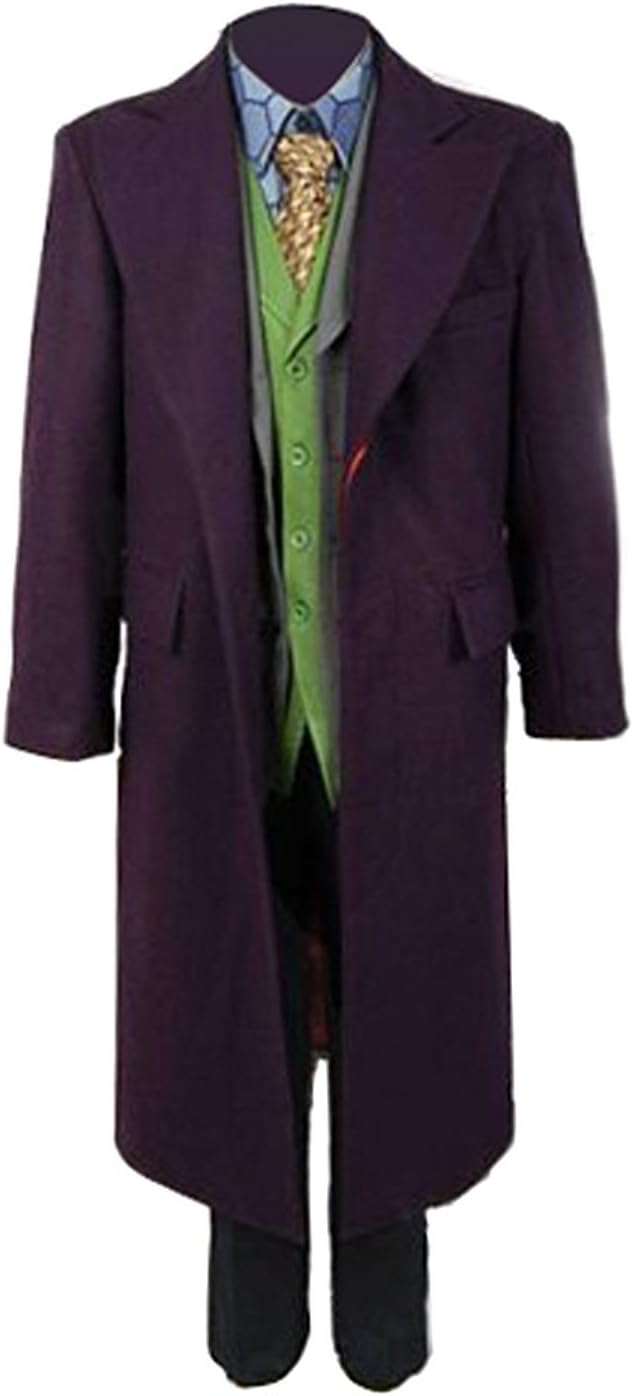 Die Dark Knight Rises Batman Joker Voll Outfit Kostum Bitte Mailen Sie Uns Ihre Benutzerdefinierten Daten Amazon De Spielzeug