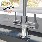 Bristan Bristan CSH EFSNK C Cashew Easyfit Kitchen Sink Tap Chrome view 4