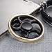 tiitc Fidget Hand Spinner EDC Focus Anti-Anxiety Stress-Release Finger Toy, Fidget Work Ultra Fast Bearings, Relax for Children and Adults Great gift (Brass Black)