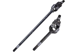 Detroit Axle - Front 2pc CV Axle for 2005-2014 Ford F-250 F-350 Super Duty 2006 2007 2008 2009 2010 2011 2012 2013 U-Joint Ax