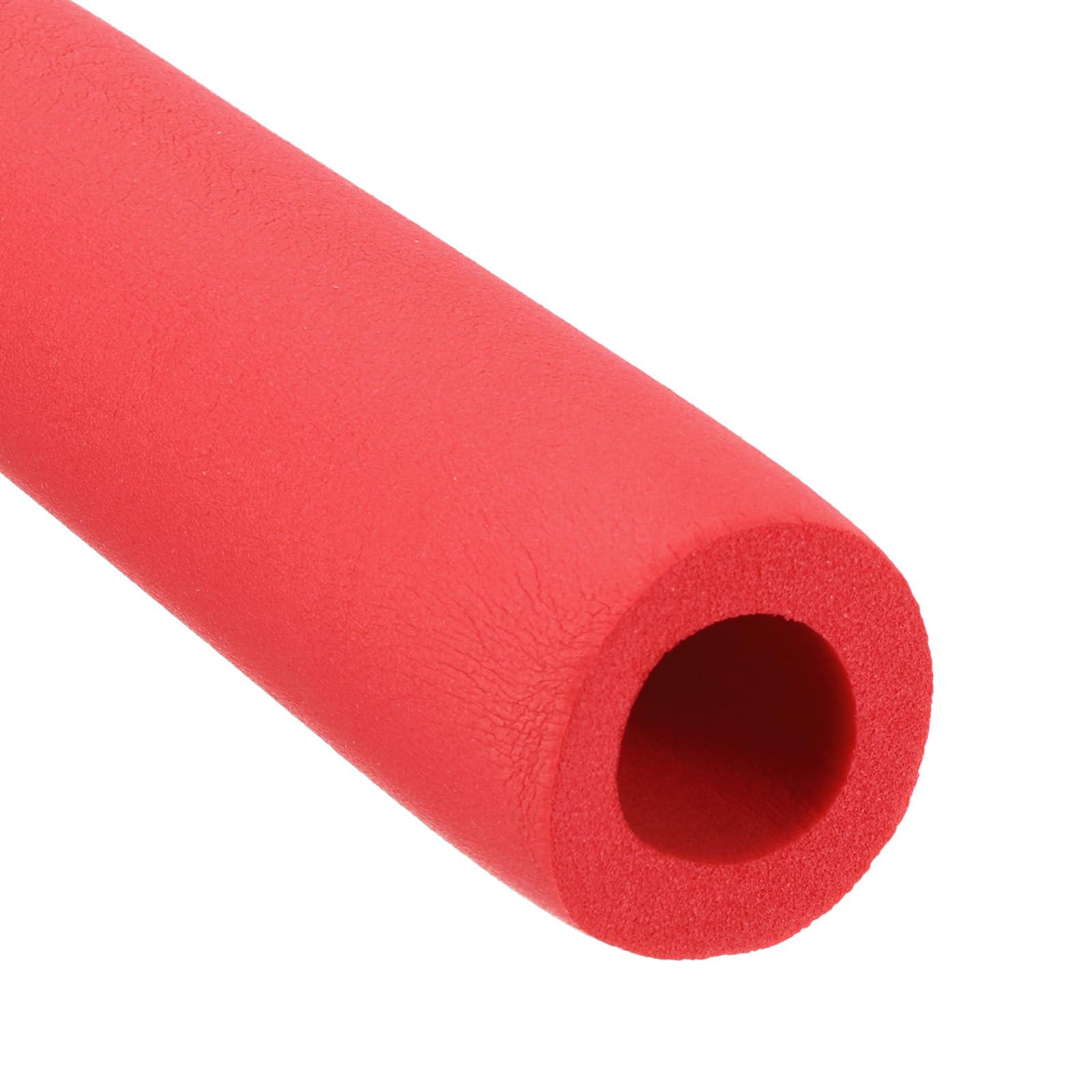 Photo 1 of PATIKIL 1-1/4" (32mm) ID x 5.9Ft x 0.27" Pipe Insulation, 2pcs Rubber Foam Winter Freeze Protection Tube Fire Retardant for Water, Air Conditioning, Industrial Pipes, Red