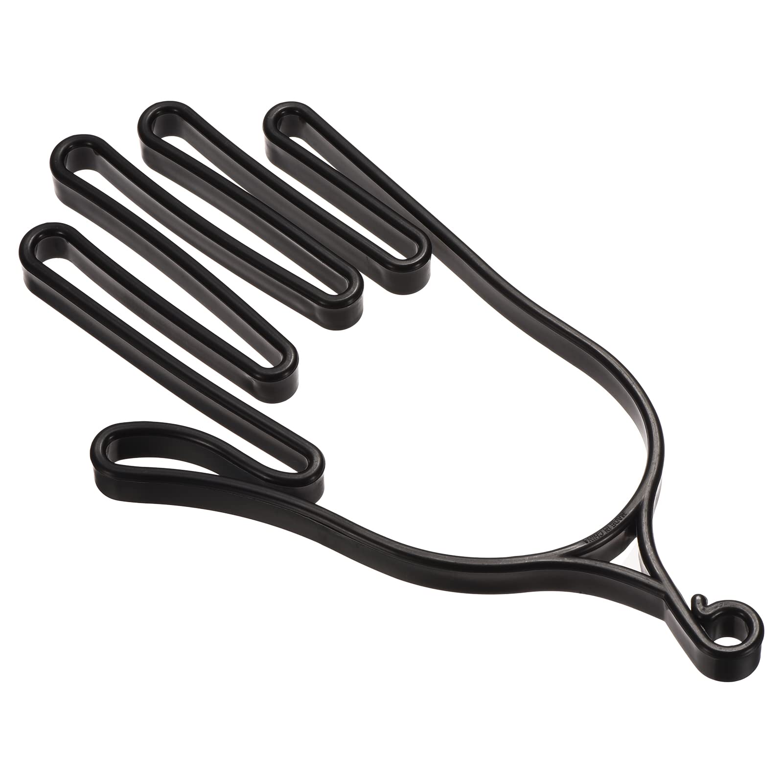 PATIKIL Golf Gloves Stretcher, 1 Pack Plastic Keeper Support Rack Holder Dryer Hanger Frame for Sports Gloves Maintenance, Black