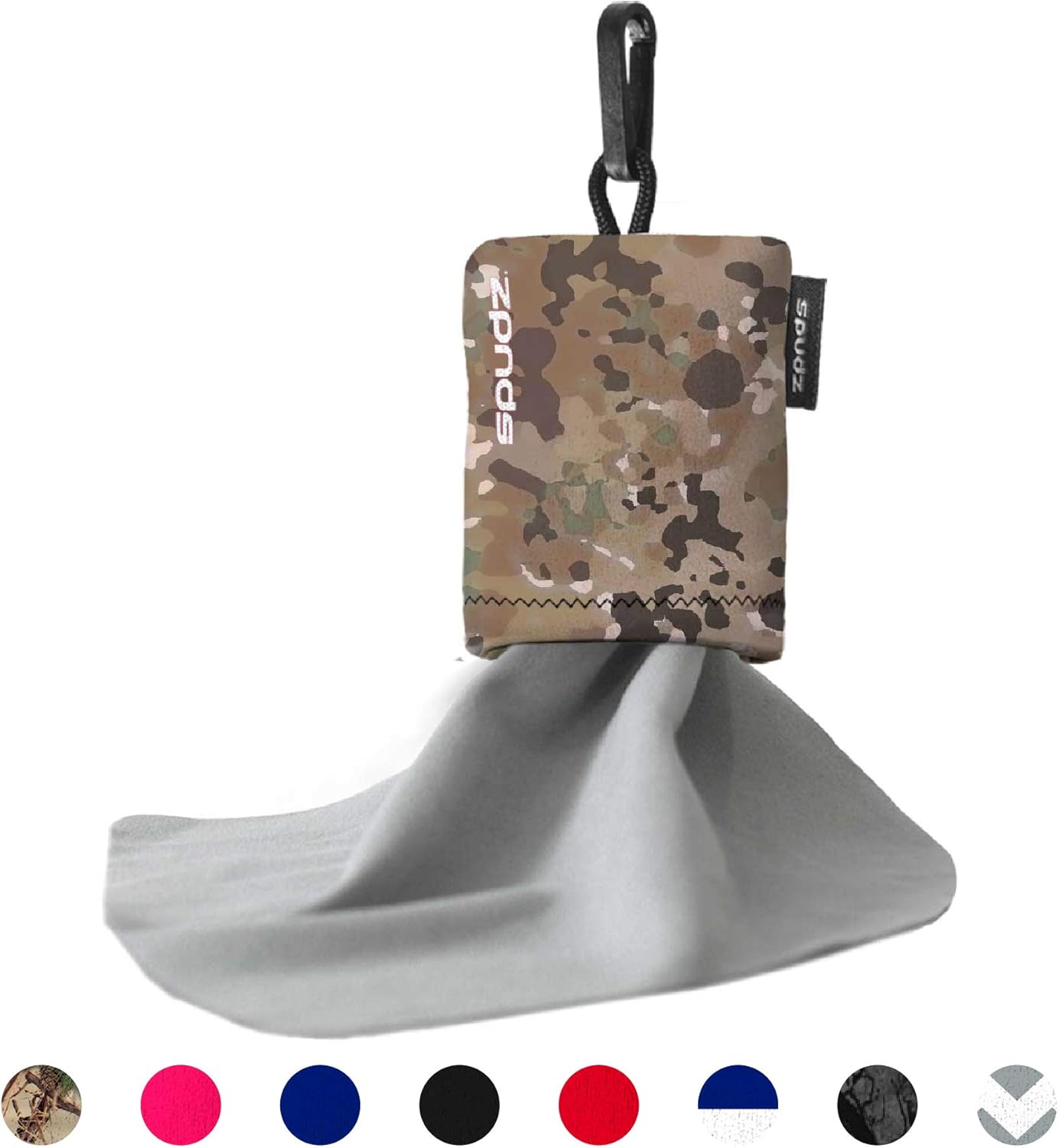 SPUDZ Classic Microfiber Cloth Screen Cleaner and Lens Cleaner Open