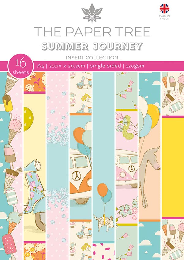 The Paper Tree Summer Journey A4 Insert Collection