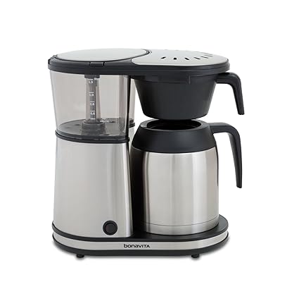 Bonavita BV1901TS 8-Cup Carafe Coffee Brewer, Stainless Steel