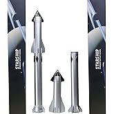 AYGITAL SpaceX Starship 1/375 Diecast Rocket Model
