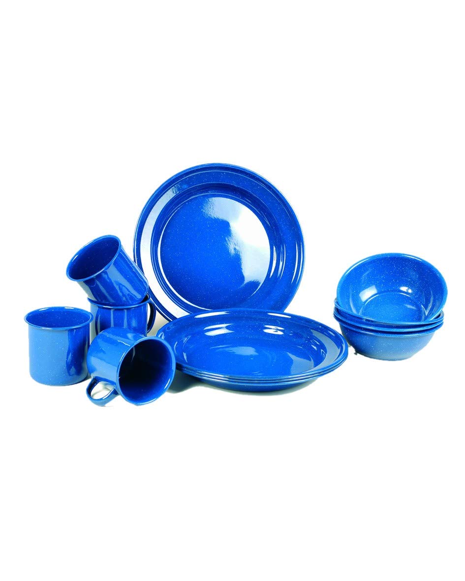 Mil-Tec Crockery Sets-14678000 Crockery Sets, Blue, One Size